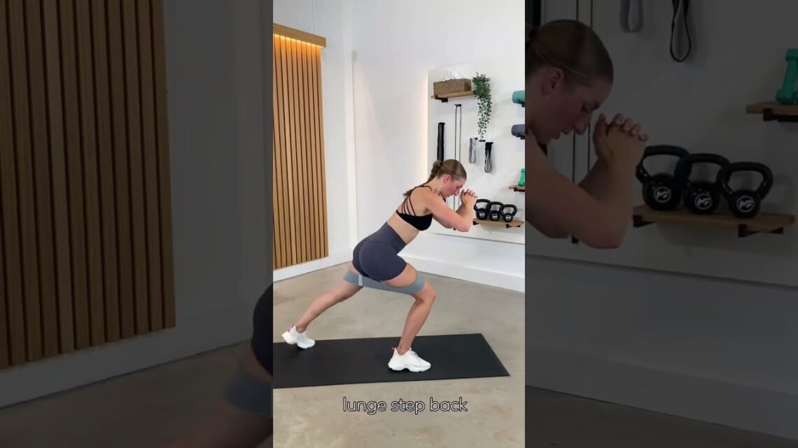 BOOTY BAND CARDIO (killer 2 in 1 workout) #shorts