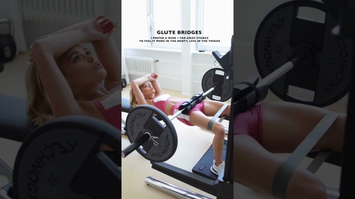 Gym Booty Day – more butt, less thighs ?? using my #PamApp as a weekly workout planner! #fitness