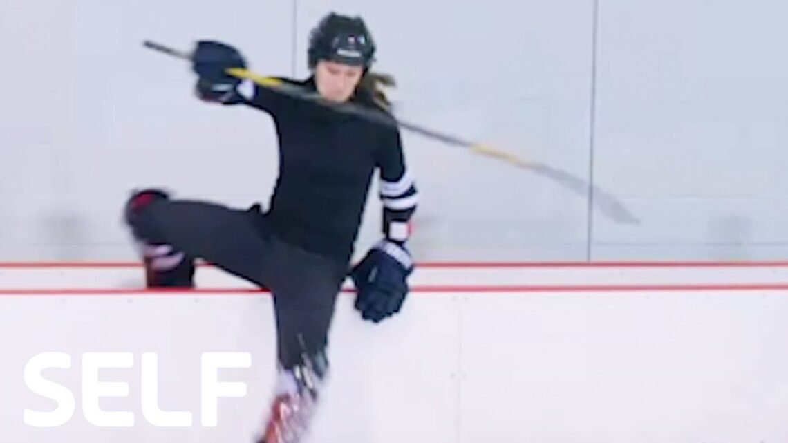 We Let Figure Skaters Try Ice Hockey