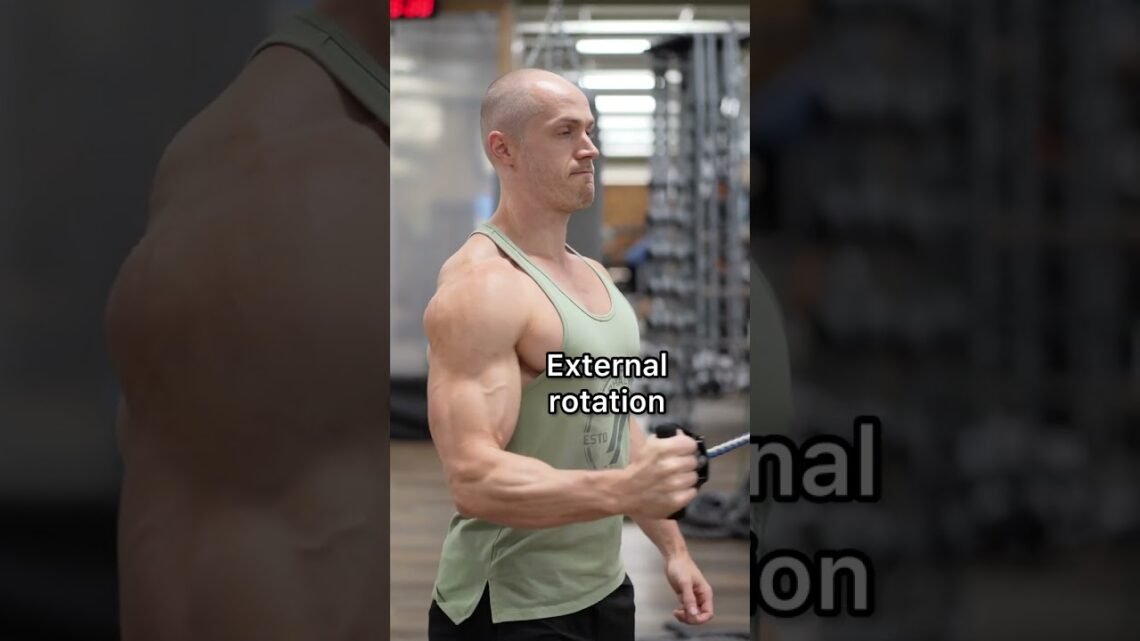 Get those shoulders warmed up right ????