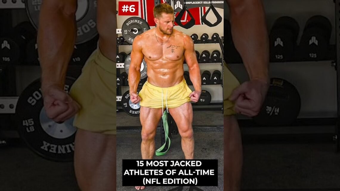 15 Most JACKED Athletes Ever! (NFL EDITION) – Fitness Tips