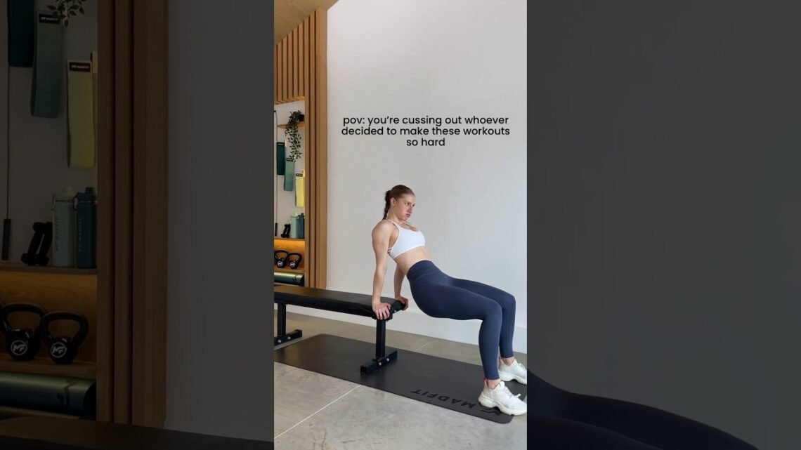 pov: you’re cussing out whoever made this workout so hard #shorts