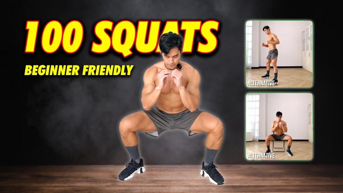Guided 100 Squat Workout! Guided 100 Squat Workout!