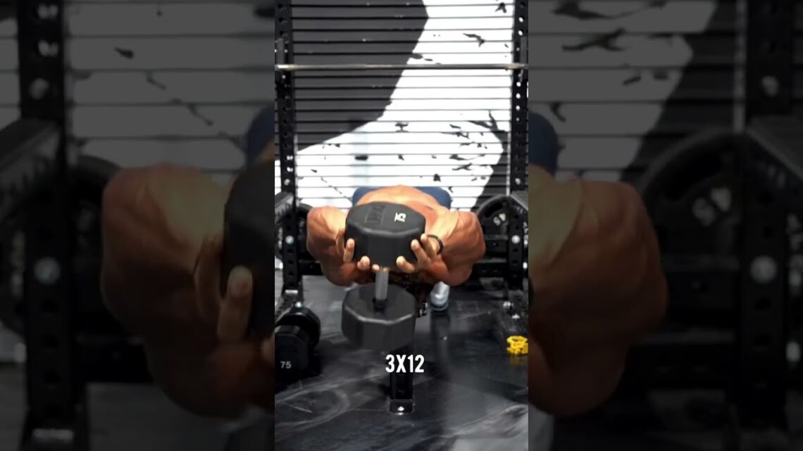 Massive Upper Chest Workout #chestworkout #chestday