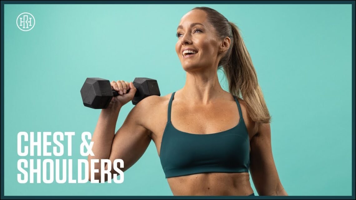 Day 54: Chest & Shoulders Dumbbell Strength Workout / HR12WEEK 4.0 Day 54: Chest & Shoulders Dumbbell Strength Workout / HR12WEEK 4.0