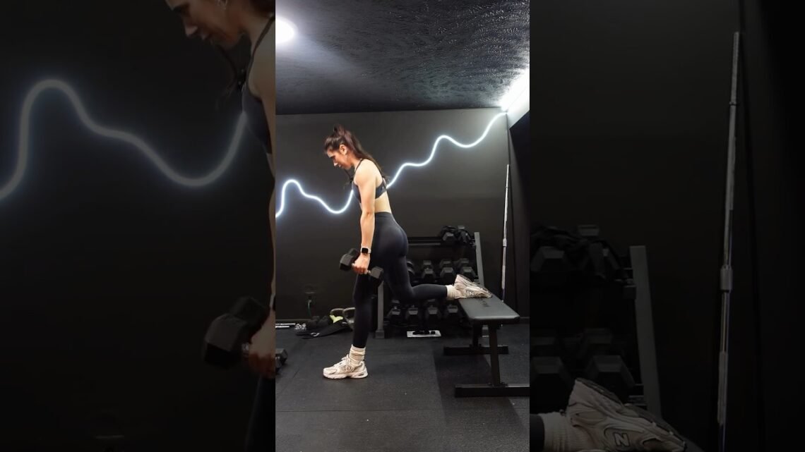 Leg Day Workout with Dumbbells ONLY #legday