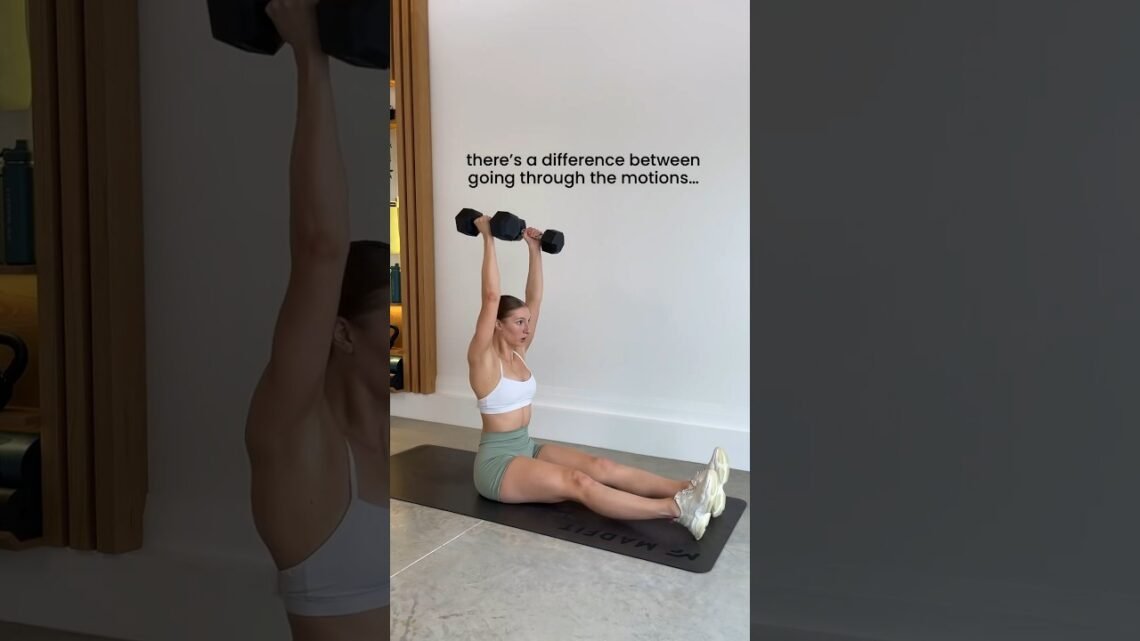 it’s all about that MIND TO MUSCLE connection #shorts