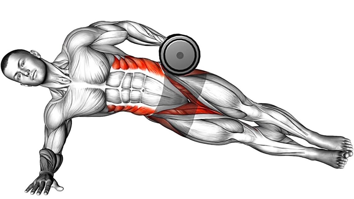 Abs Exercises with Dumbbells