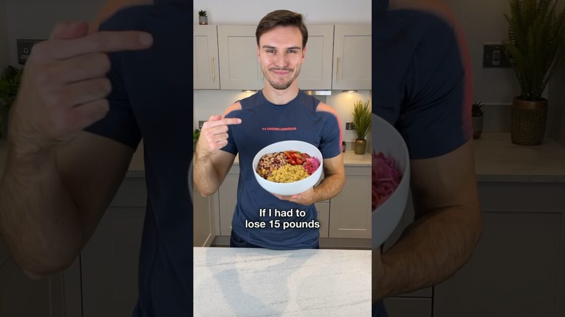 How To Lose 15 Pounds On A Plant-Based Diet #shorts  #plantbased #veganfood