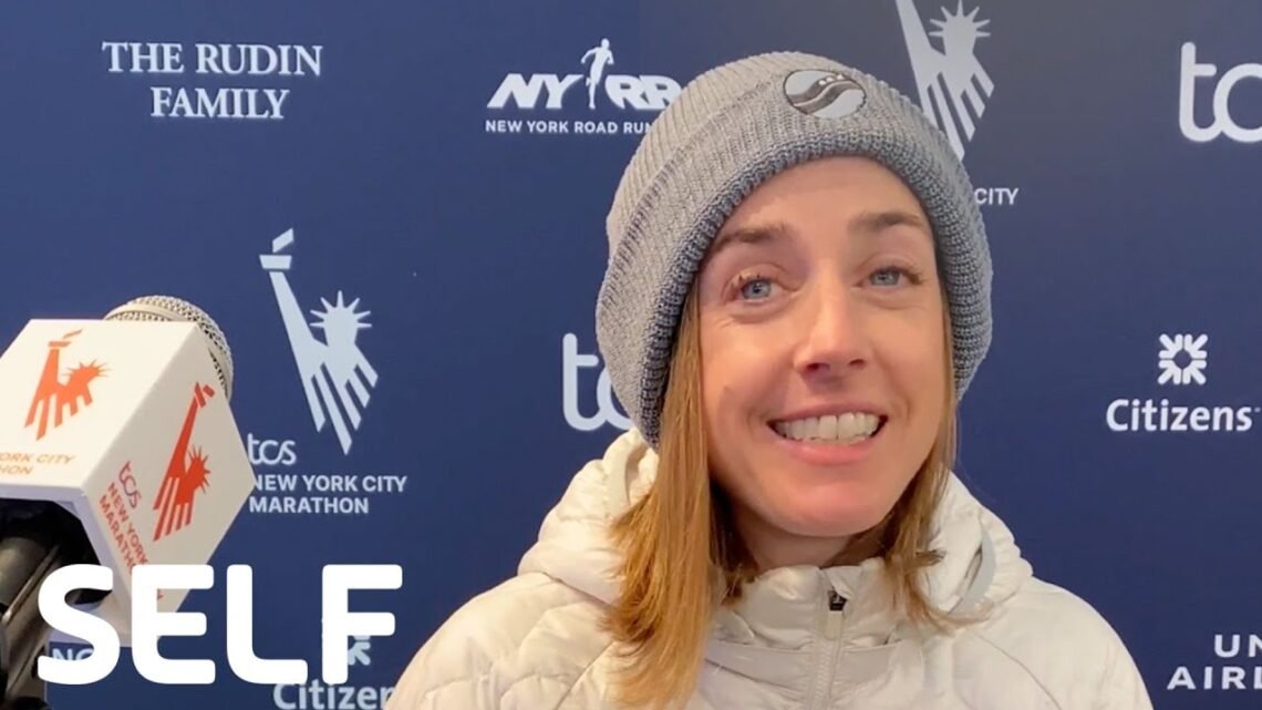 How do pro athletes recover after running a marathon?