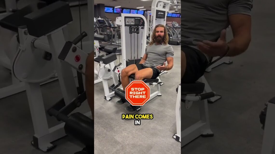 Stop Doing Leg Extensions Like This!!! #legextensions #workouttips