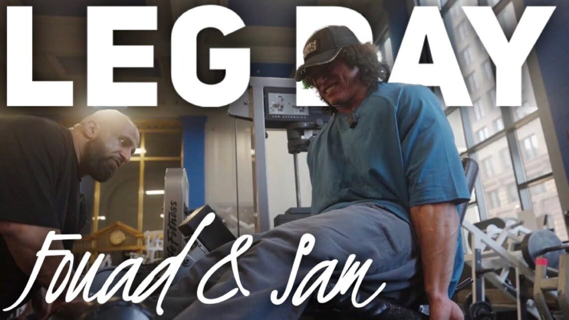 LEG DAY IN OHIO  Fouad Abiad & Sam Sulek  Hosstile Supplements