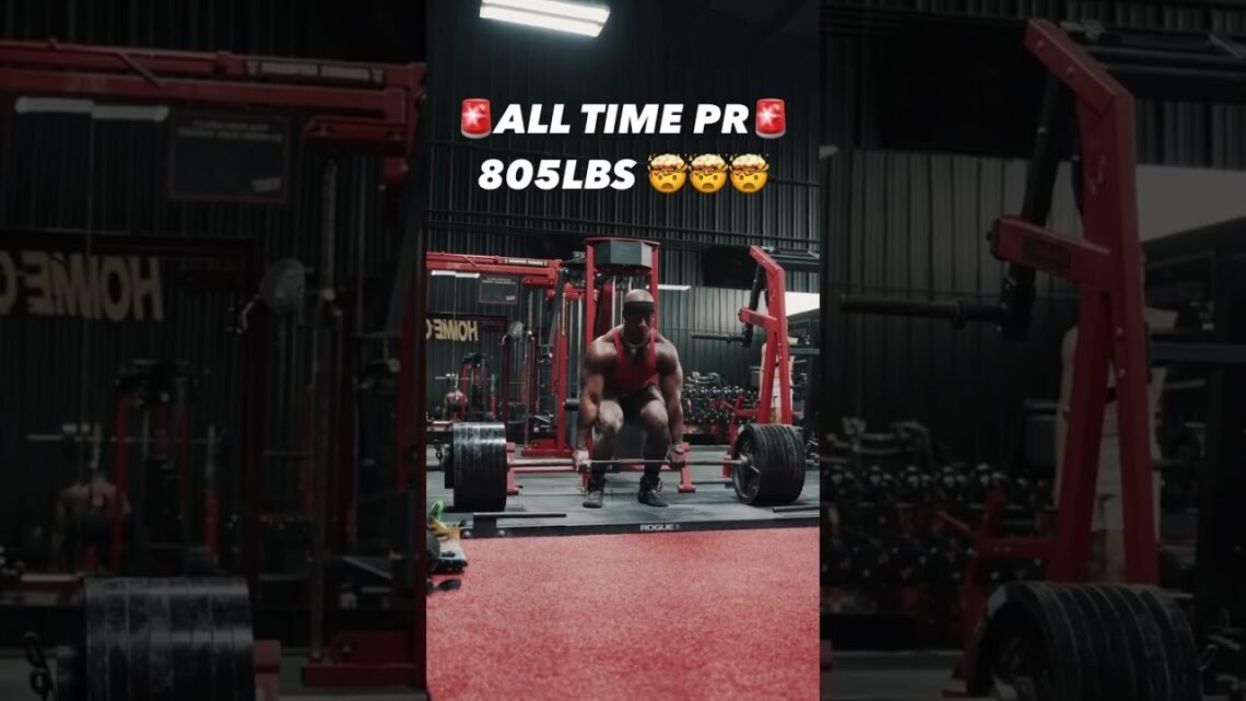 Insane 805lb Deadlift PR