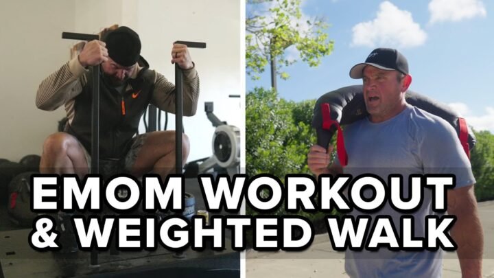 EMOM Workout + Weighted Carry