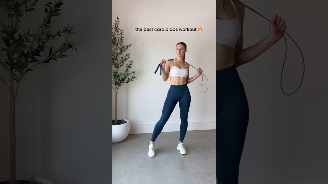 THE BEST cardio abs workout #shorts