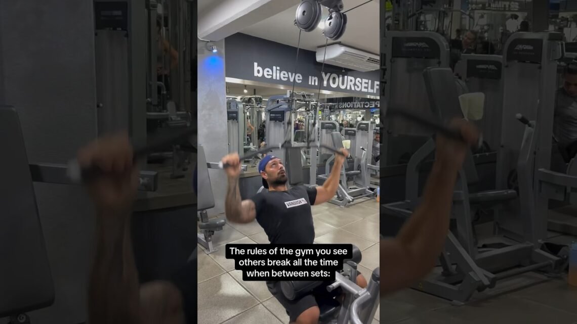 Unspoken Rules At The Gym #gymhumor