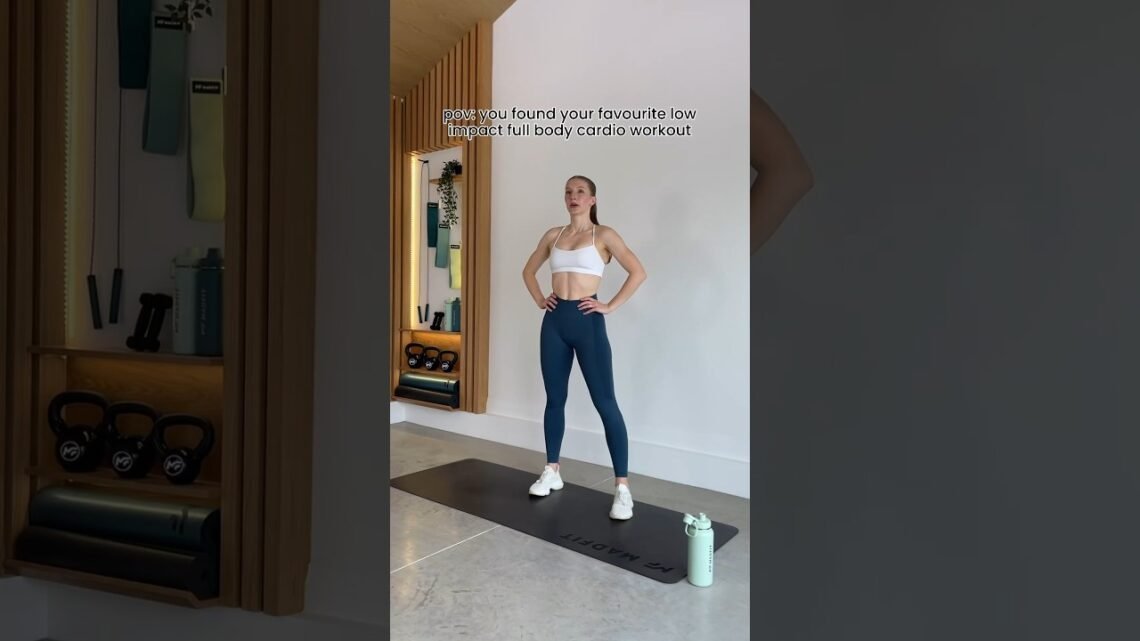 pov: you found your favourite low impact cardio workout