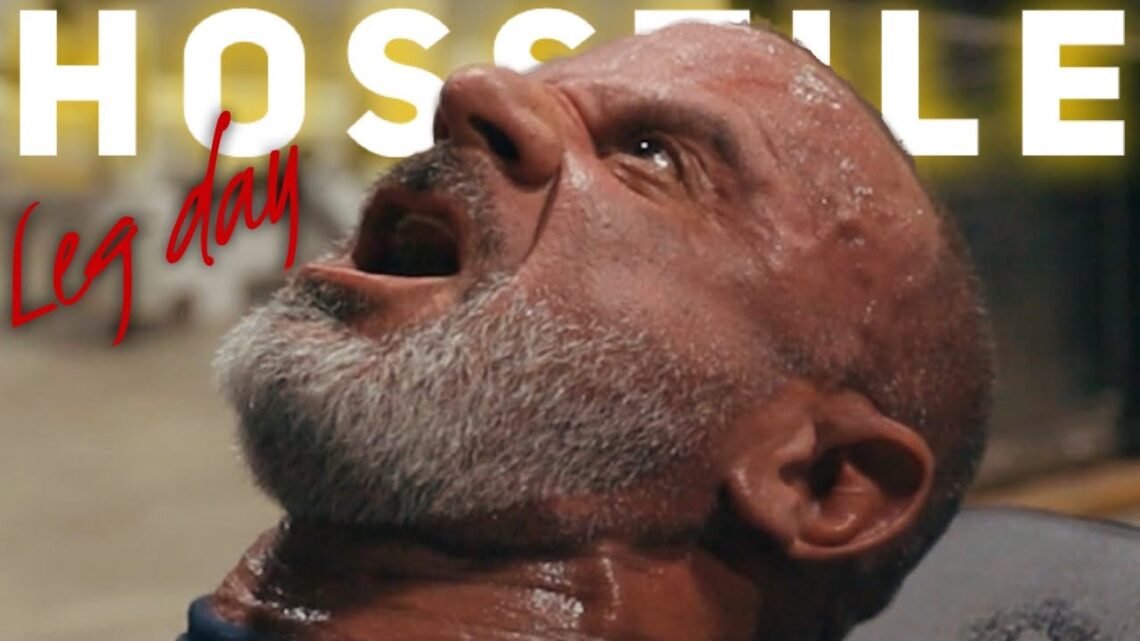 LEG DAY AT THE HOSSTILE GYM  Fouad Abiad, Samson Dauda, Ben Chow & Paul Lauzon  Hosstile Supps