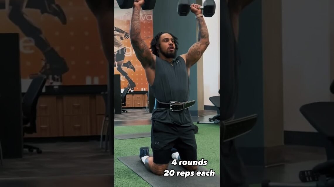 Dumbbell Only Workout #dumbbells #workout