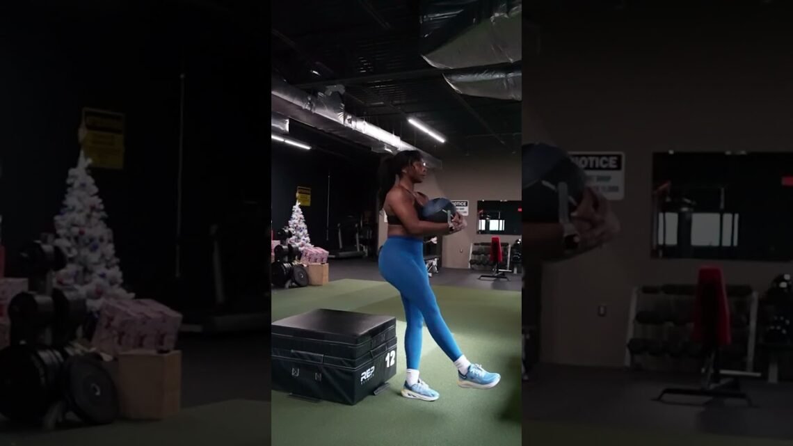 Medicine Ball HIIT #workout #gym