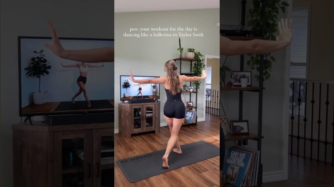pov: your workout for the day is dancing to Taylor Swift