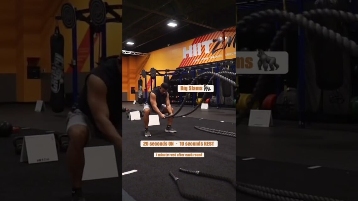 Battle Rope Burnout IG: juststart_art #workout #battelropes Battle Rope Burnout IG: juststart_art #workout #battelropes