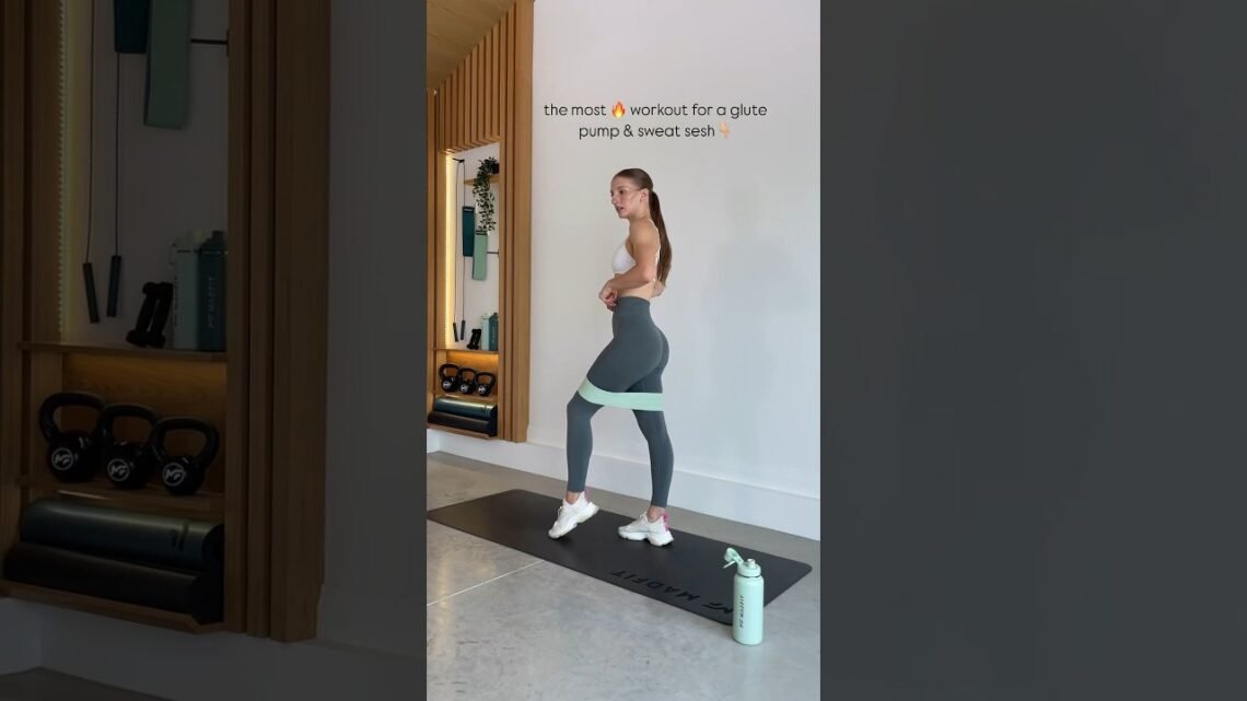 the most fire workout for a glute pump!
