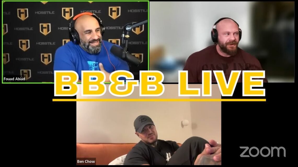 BODYBUILDING & BOLLOCKS LIVE  Fouad Abiad, James Hollingshead & Ben Chow