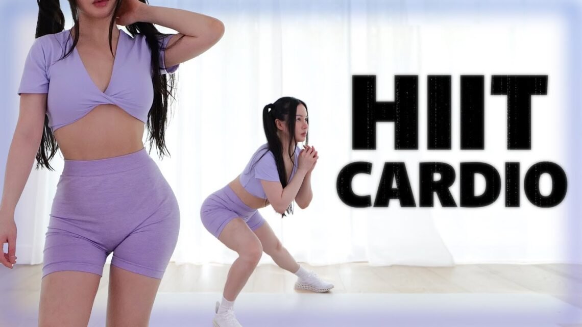 HIIT Cardio Workout for fat loss – 20 Min No Equip No Repeats