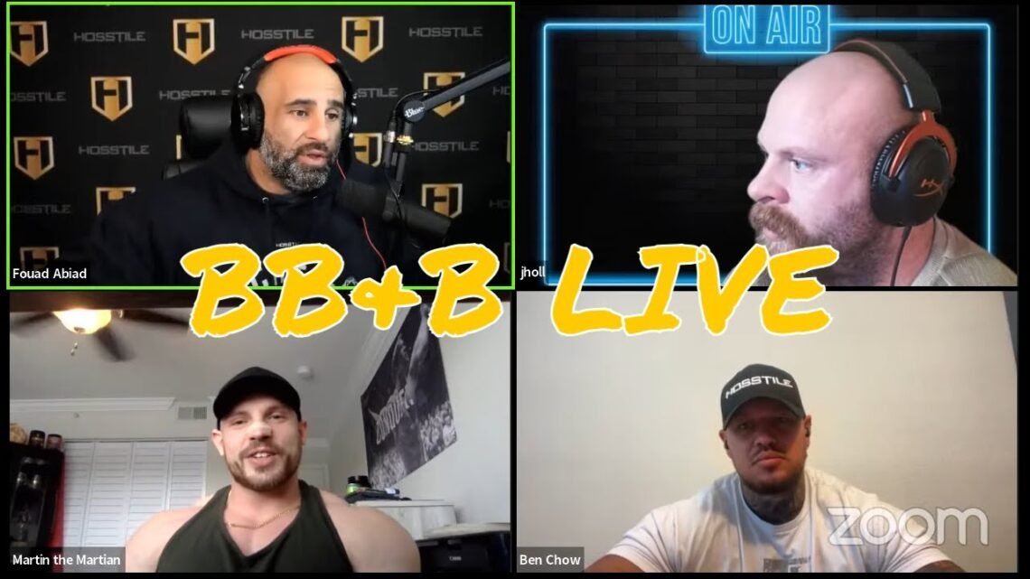 BB&B LIVE  Fouad Abiad, Martin Fitzwater, James Hollingshead & Ben Chow