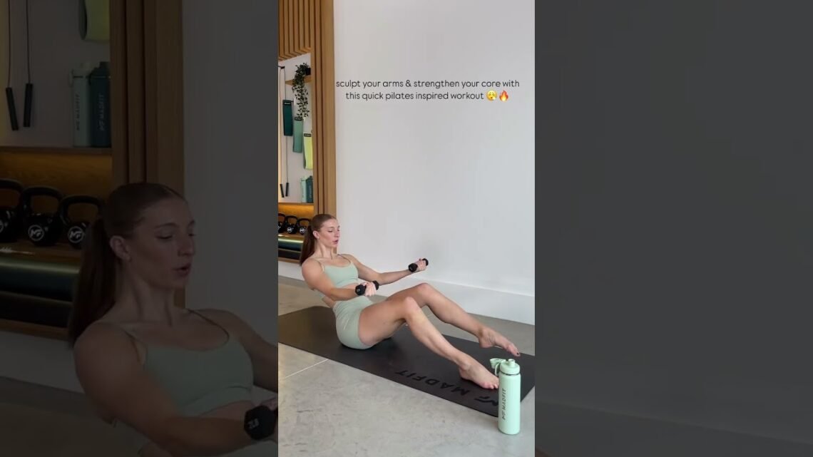 sculpt your arms & strengthen your core with THIS WORKOUT!