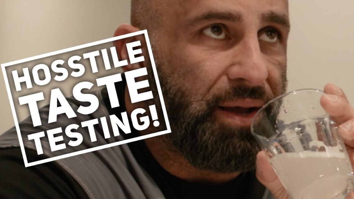 TASTE TESTING WITH FOUAD ABIAD & MARTIN FITZWATER   HOSSTILE SUPPLEMENTS