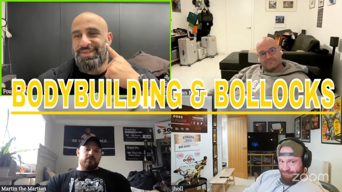 BODYBUILDING & BOLLOCKS  Fouad Abiad, Martin Fitzwater, Stefan Kienzl, James Hollingshead