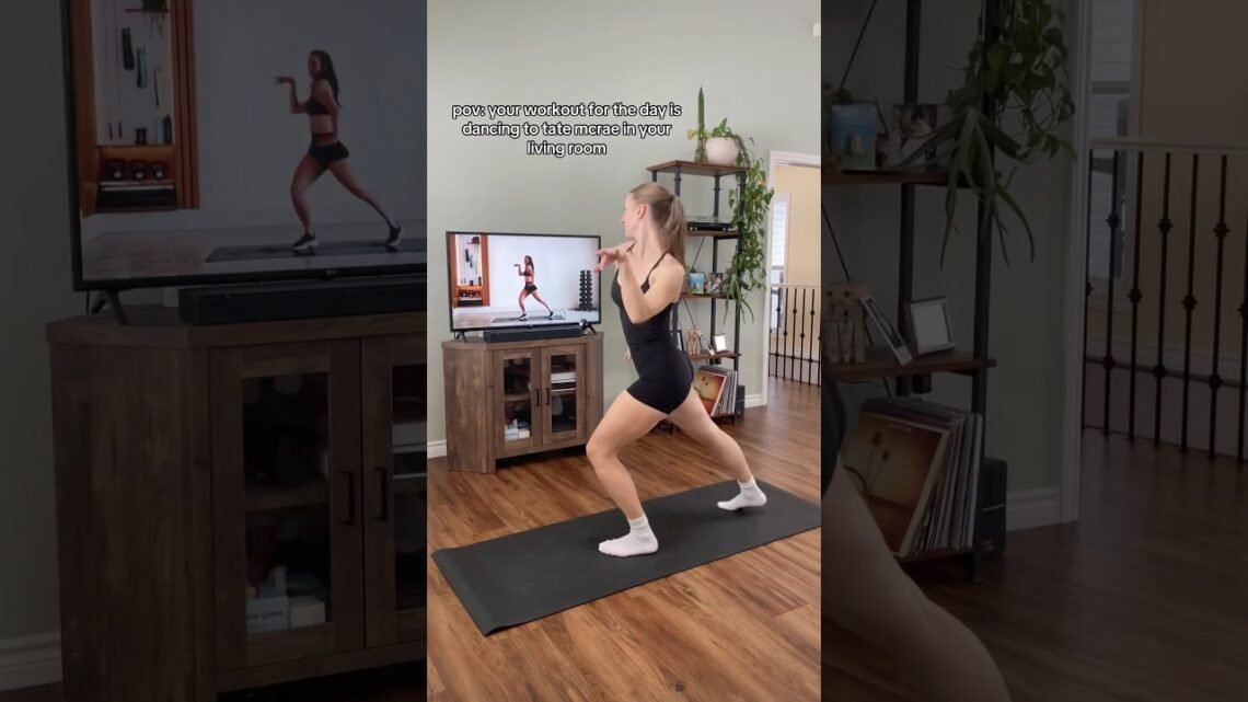 pov: your workout for the day is dancing in your living room #homeworkout
