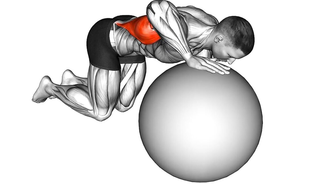 Full Body Workout With Ball At Home