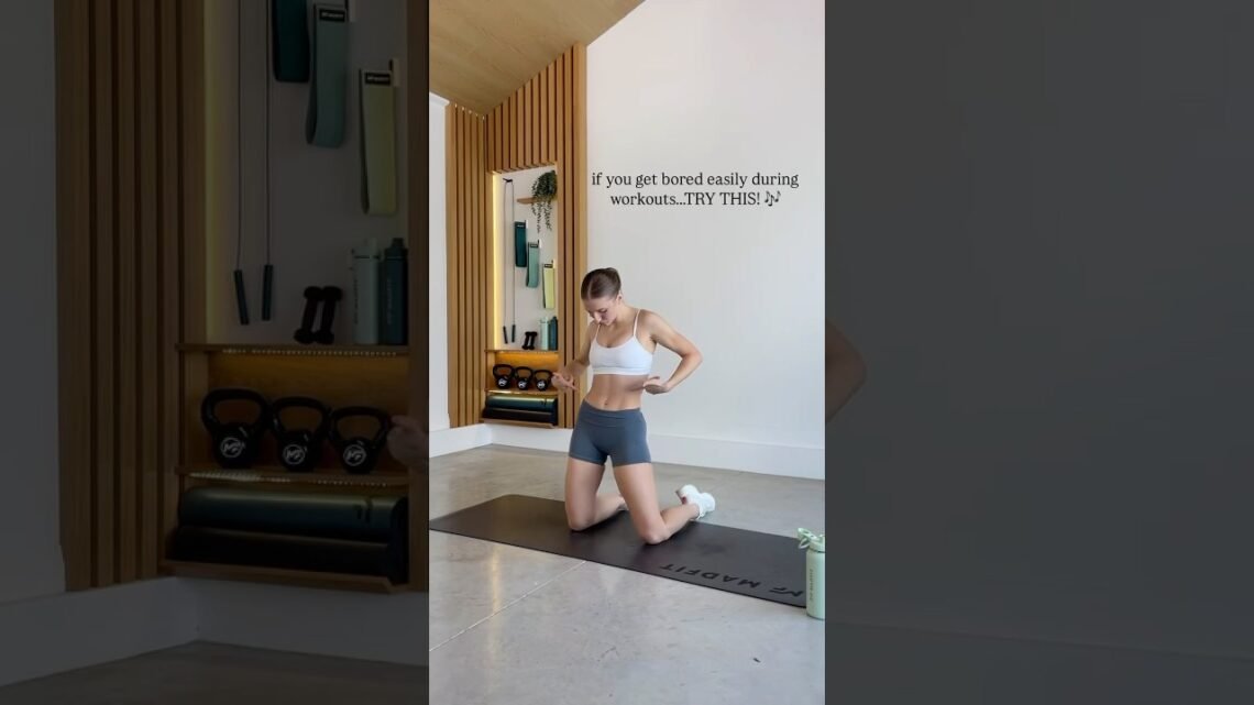 YOU HAVE TO TRY THIS IF you get bored easily working out!