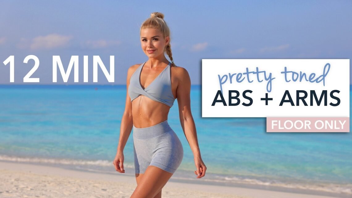 12 MIN PRETTY ABS + ARMS I floor only, creative exercises, Pilates inspired I No Equipment 12 MIN PRETTY ABS + ARMS I floor only, creative exercises, Pilates inspired I No Equipment