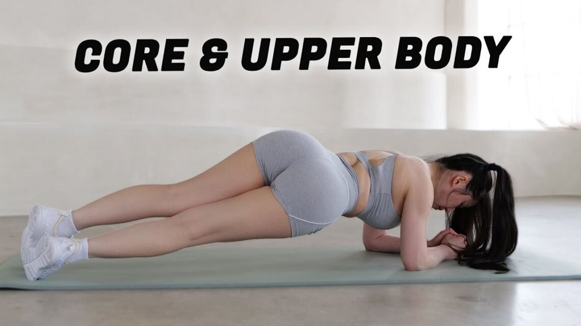 Tight Core & Upper Body Workout – 15 min – Summer Shred Challenge Tight Core & Upper Body Workout – 15 min – Summer Shred Challenge