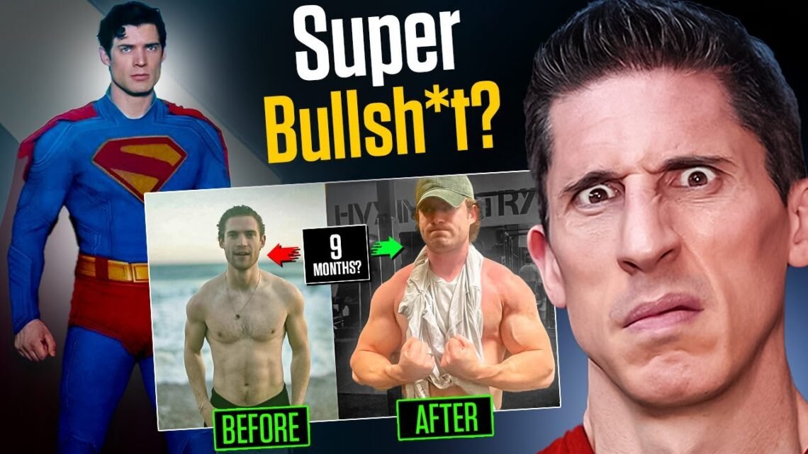 New Superman Workout and Diet Revealed (40 LBS IN 9 MONTHS?!?)