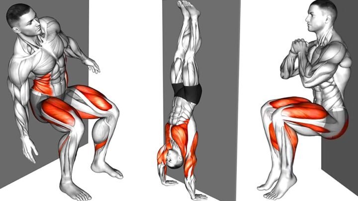 Total Body Workout With Wall Exercises