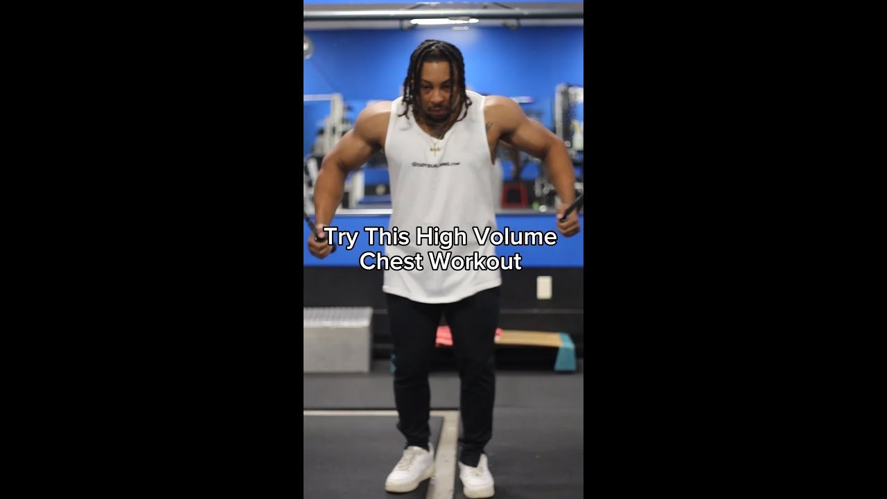 High Volume Chest Workout Beast Immortal