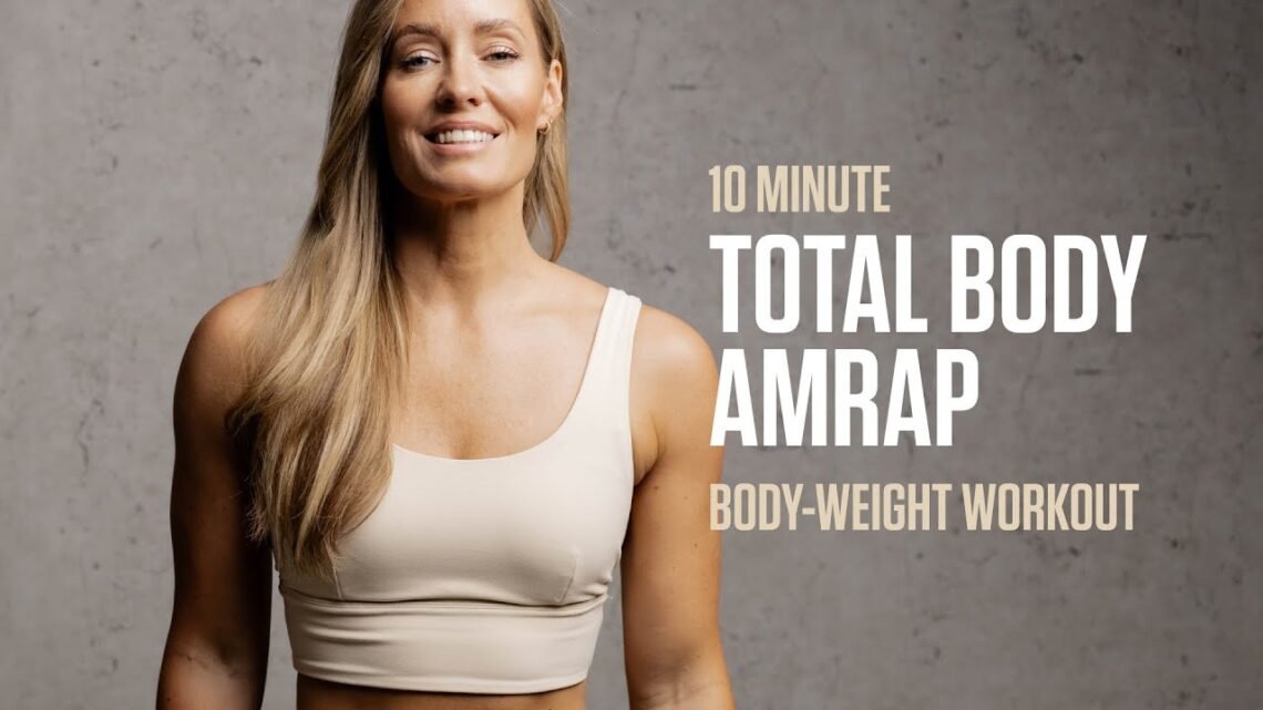 10MIN Total Body AMRAP // Quick, No Equipment Workout 10MIN Total Body AMRAP // Quick, No Equipment Workout