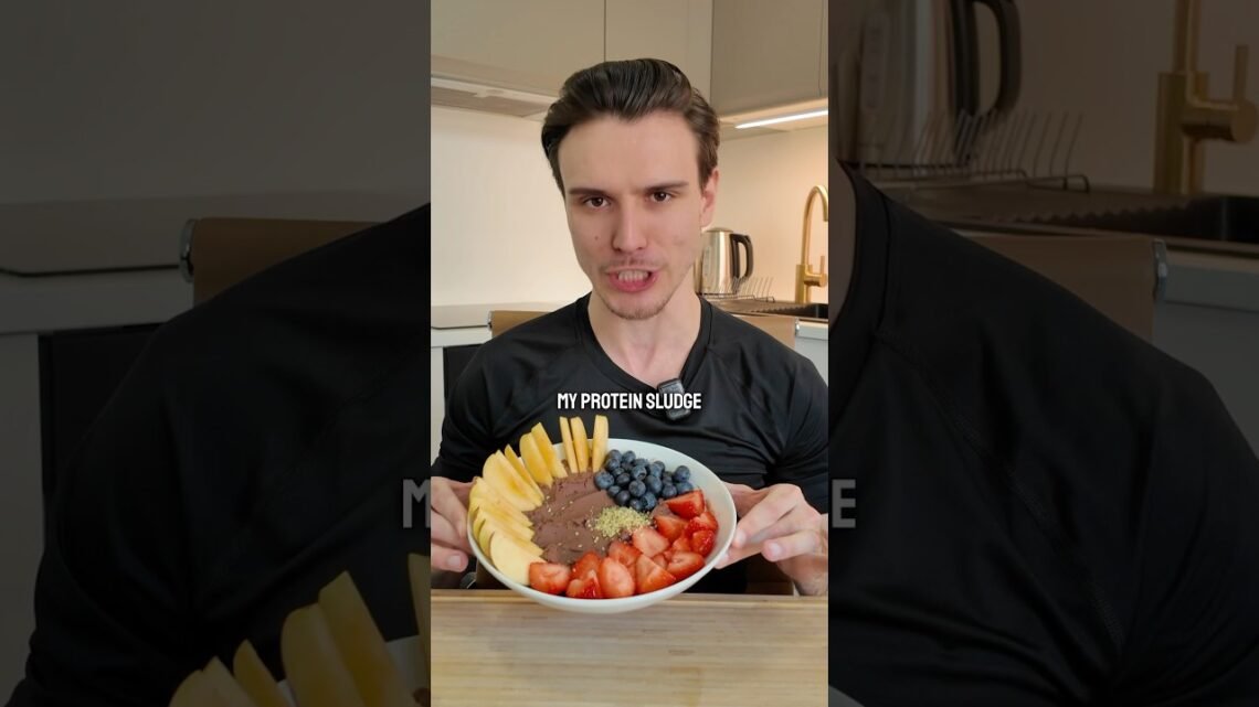 High-Protein Vegan Sludge (Easy & Filling) #veganrecipes #plantbasedmeals #veganfitness