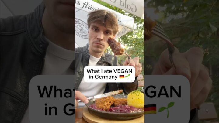 Unreal VEGAN food in Germany! #vegan #vegantravel #veganfood
