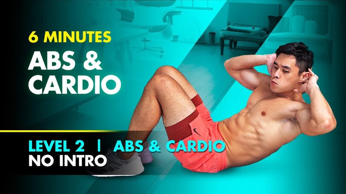 [No Intro Level 2] 6 Minute Ab & Cardio Combo
