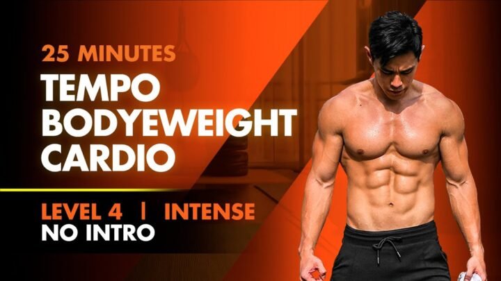 25 Minute No Intro Home Full Body Bodyweight Fartlek Intensity [Level 4]