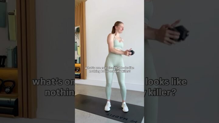 what’s one exercise that looks like nothing, but is actually KILLER? #shorts