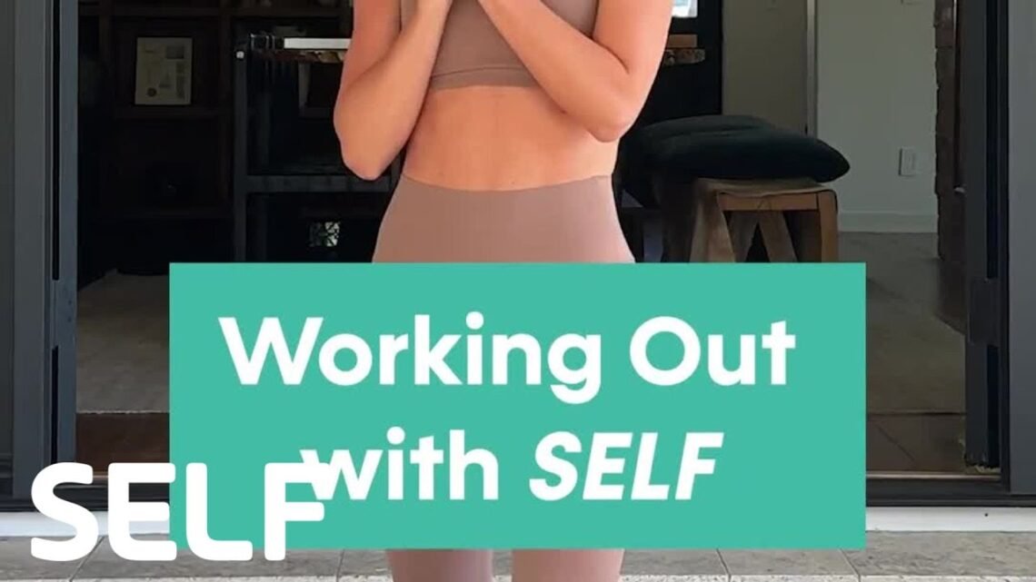 Julianne Hough Works Out with SELF Julianne Hough Works Out with SELF