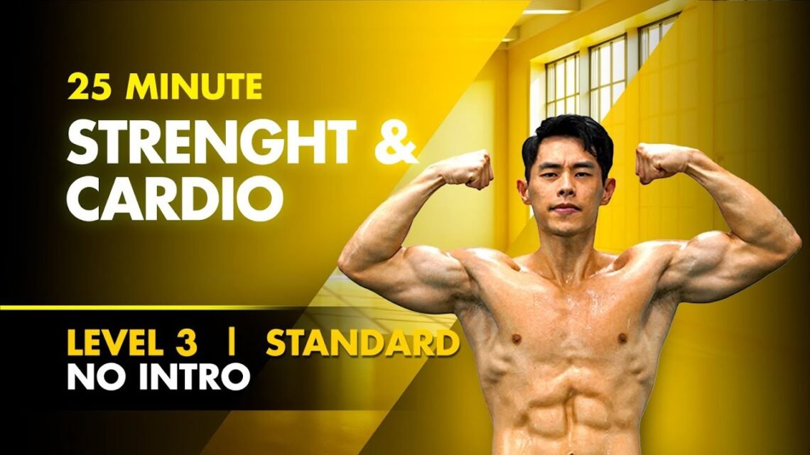 25 Minute No Intro Intense Bodyweight Ladder [Level 3.5]