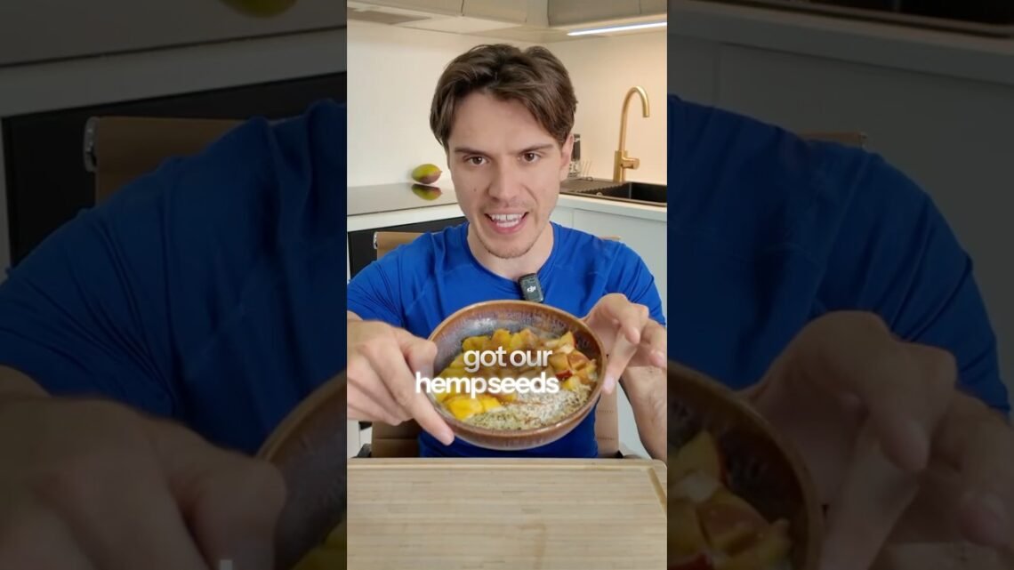 My High-Protein Vegan Yoghurt Bowl 🌱💪 #veganrecipes #plantbased #healthyfood